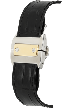 Santos 100 Yellow Gold and Stainless Steel Automatic