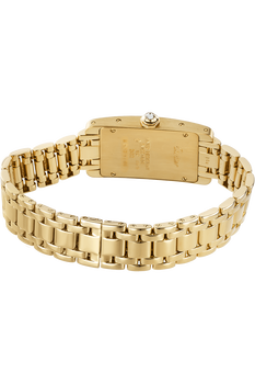Tank Americaine Yellow Gold Quartz