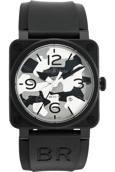 BR 03-92 White Camo Ceramic Automatic