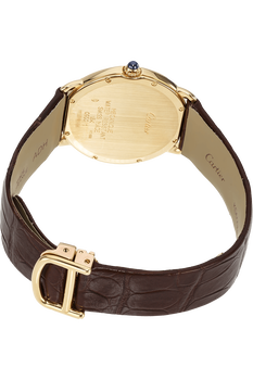 Ronde Louis Cartier Yellow Gold Manual