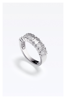 Baguette Love Ring