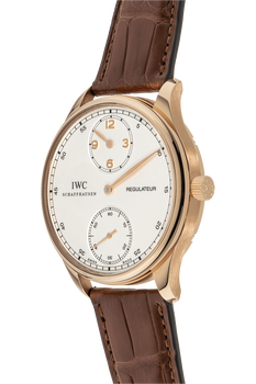 Portuguese Regulateur Rose Gold Manual