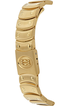 Santos Ronde Chronograph Yellow Gold Quartz