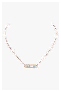 Move Classique Pendant in Pink Gold
