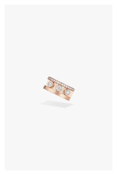 Move Romane Clip Earring in Pink Gold