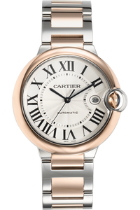Ballon Bleu Rose Gold and Stainless Steel Automatic