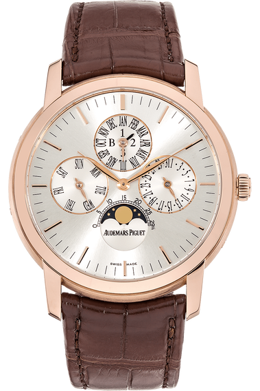 Jules Audemars Perpetual Calendar Rose Gold Automatic