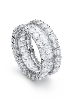 Baguette Love Ring