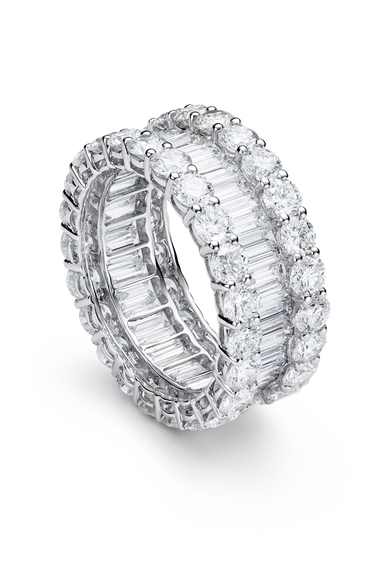 Baguette Love Ring