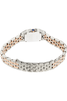 Santos Demoiselle Rose Gold and Stainless Steel Quartz