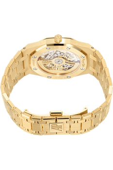 Royal Oak &quot;Jumbo&quot; Extra-Thin Openworked Yellow Gold Automatic
