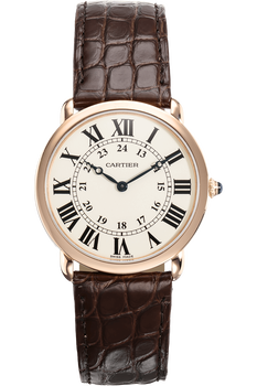 Ronde Solo Louis Cartier Rose Gold Manual