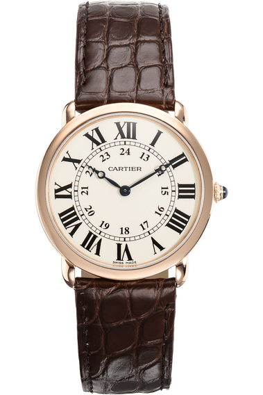 Ronde Solo Louis Cartier Rose Gold Manual
