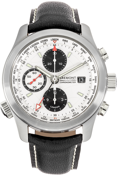 ALT1 World Timer Stainless Steel Automatic