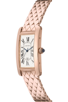 Cartier tank hotsell americaine rose gold