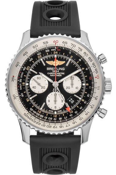 Navitimer GMT Chronograph Stainless Steel Automatic