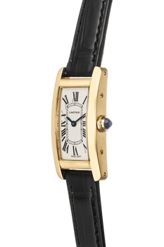 Tank Americaine Yellow Gold Quartz