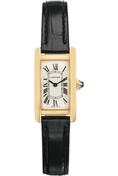 Tank Americaine Yellow Gold Quartz