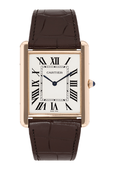 Tank Louis Cartier Rose Gold Manual