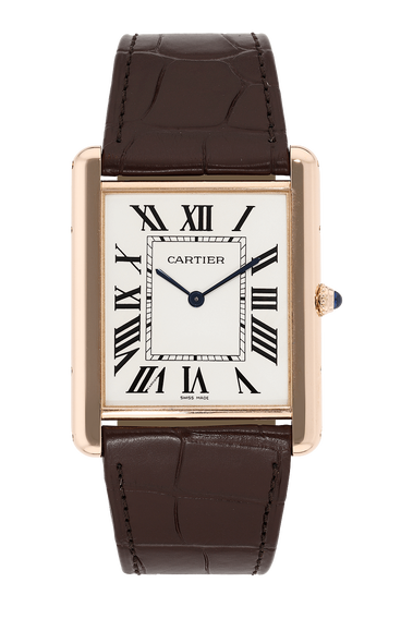 Tank Louis Cartier Rose Gold Manual