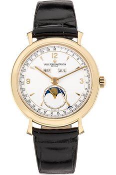 Triple Date Moonphase Yellow Gold Manual