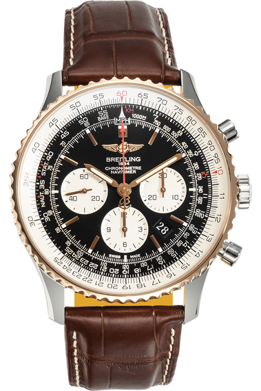 Navitimer 01 Rose Gold and Stainless Steel Automatic