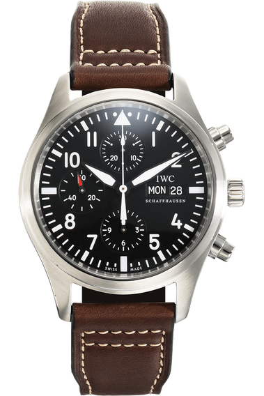 Pilot&#39;s Chronograph Stainless Steel Automatic