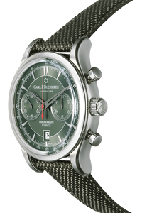 Manero Flyback Green Stainless Steel Automatic