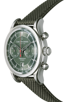 Manero Flyback Green Stainless Steel Automatic