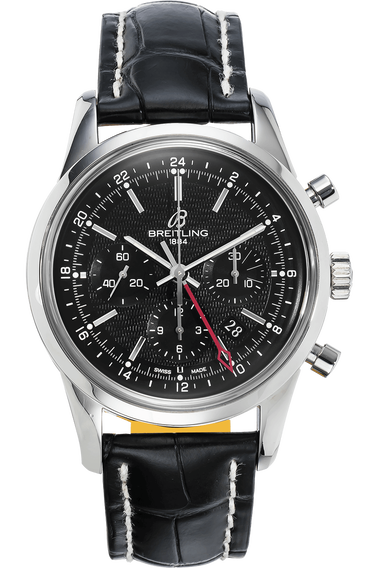 Transocean GMT Chronograph Limited Edition Stainless Steel Automatic