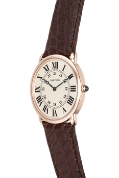 Ronde Solo Louis Cartier Rose Gold Manual
