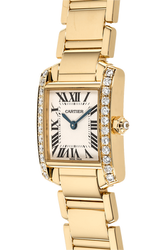Tank Francaise Yellow Gold Quartz
