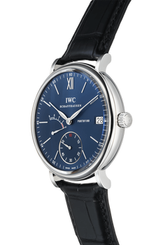 Portofino Hand-Wound Eight Days Stainless Steel Manual