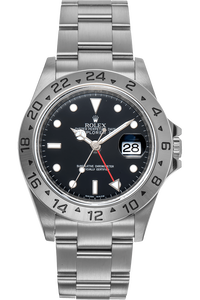 Explorer II Swiss Made Dial No Lug Holes Stainless Steel Automatic