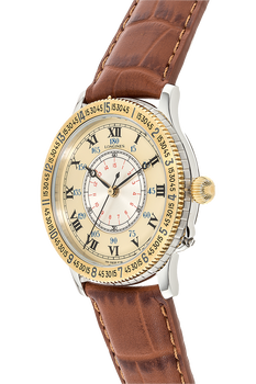 Lindbergh Hour Angle Yellow Gold and Stainless Steel Automatic