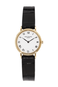 Calatrava Reference 4819 Yellow Gold Quartz