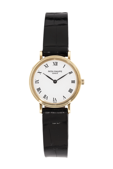 Calatrava Reference 4819 Yellow Gold Quartz