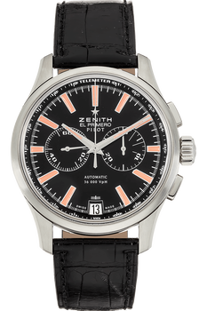 El Primero Pilot Chronograph LE Stainless Steel Automatic