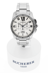 Calibre de Cartier Chronograph Stainless Steel Automatic