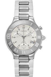 Must 21 Chronoscaph Stainless Steel Quartz