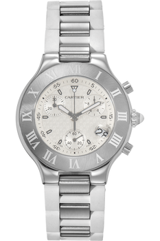 Must 21 Chronoscaph Stainless Steel Quartz
