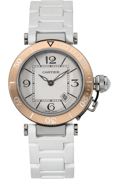 Pasha Seatimer Rose Gold and Stainless Steel Quartz