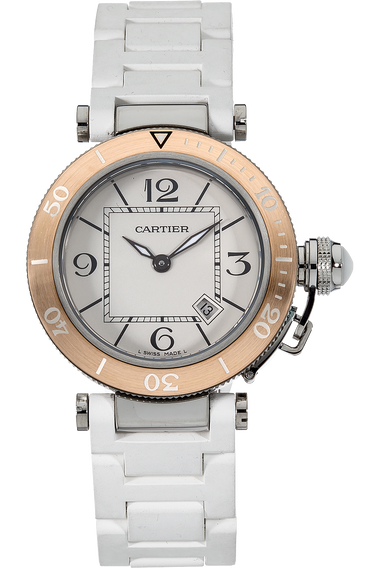 Pasha Seatimer Rose Gold and Stainless Steel Quartz