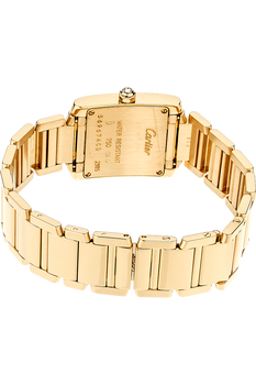 Tank Francaise Yellow Gold Quartz