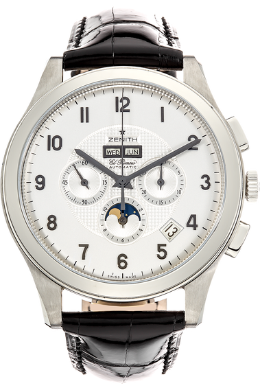 Grande Class El Primero Moonphase Stainless Steel Automatic