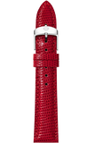 16MM Wine Lizard Strap