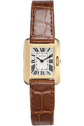 Tank Anglaise Yellow Gold Quartz