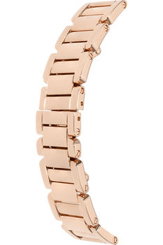 Pre Owned Cartier Tank Anglaise Rose Gold Quartz