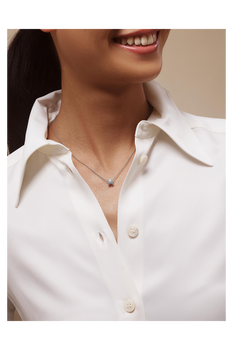 Baguette Love Necklace 0.83 ct. 
