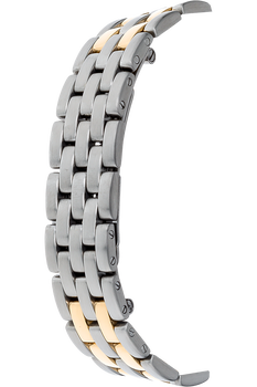 Panth&egrave;re Yellow Gold and Stainless Steel Quartz